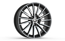 Koleso z ľahkej zliatiny TORINO 17" pre FABIA III, RAPID